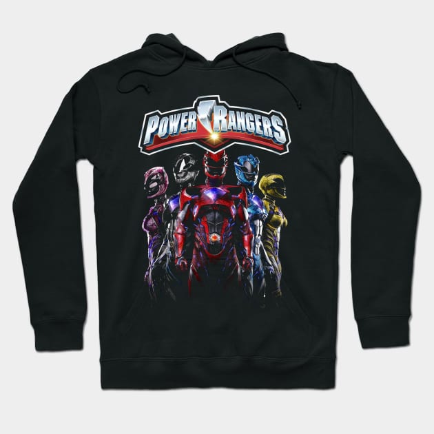 Yellow Power Ranger Courage In Every Strike Hoodie by RonaldEpperlyPrice